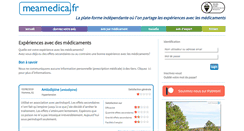 Desktop Screenshot of meamedica.fr